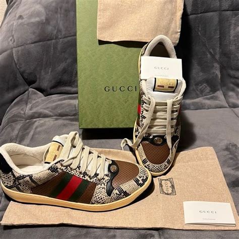 gucci snake shoes women's|gucci snake shoes men.